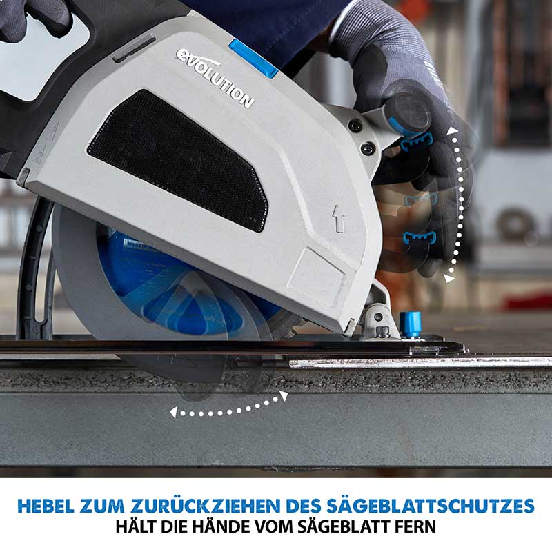 Evolution S210CCS 210mm Heavy Duty Metallkreissäge