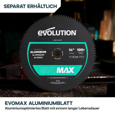 355mm Metalltrennsäge mit EvoMax-Sägeblatt und intelligenter Motortechnologie | S355CPS Gen 2