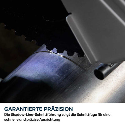 Akku-Kappsäge für Metall, 355mm mit bürstenlosem 36V Motor und EvoMax-Sägeblatt | S355CPS-Li