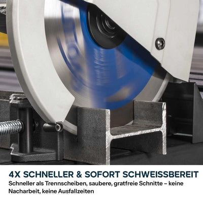 355mm Metalltrennsäge mit TCT-Sägeblatt für Baustahl | S355CPSL