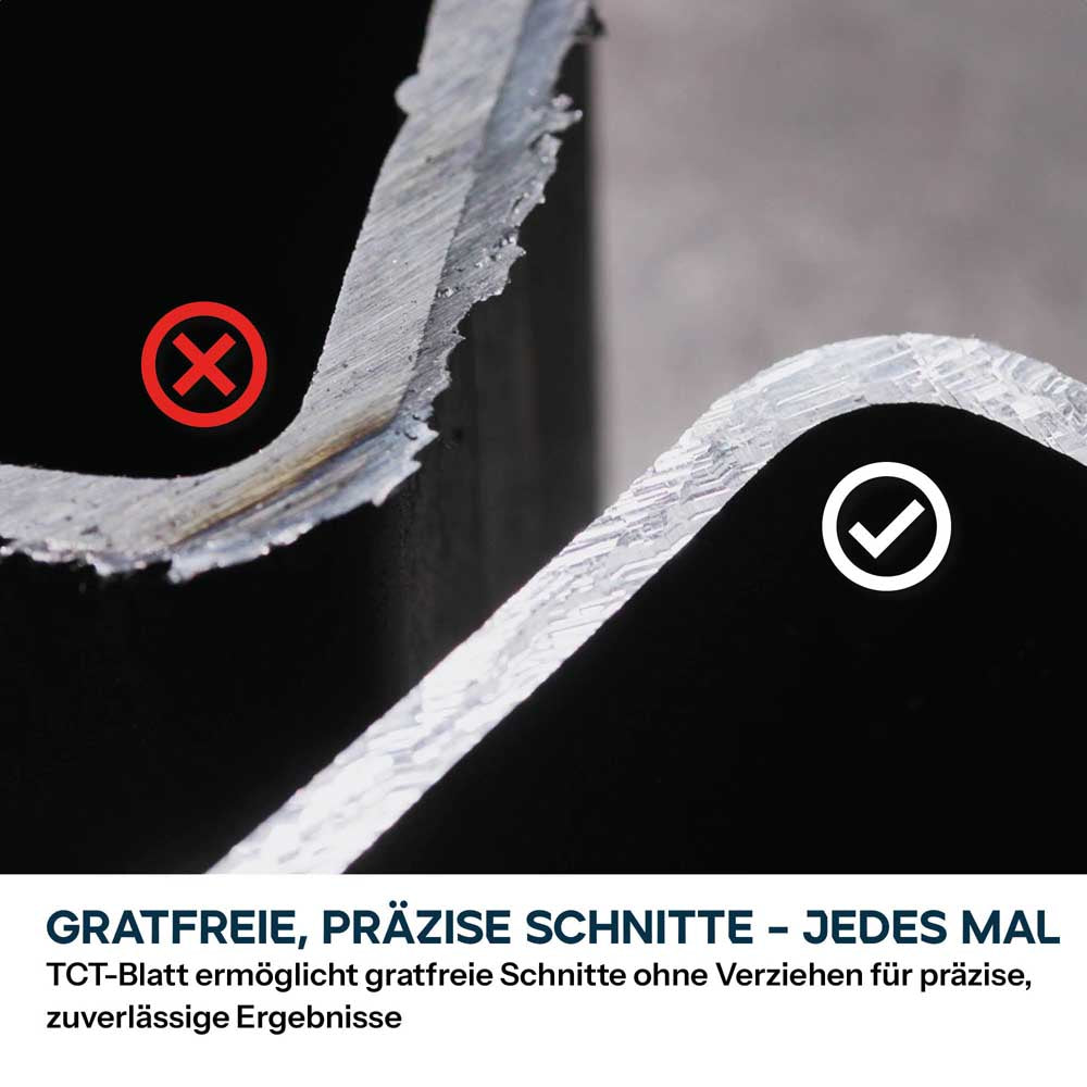 355mm Metalltrennsäge mit TCT-Sägeblatt für Baustahl | S355CPSL