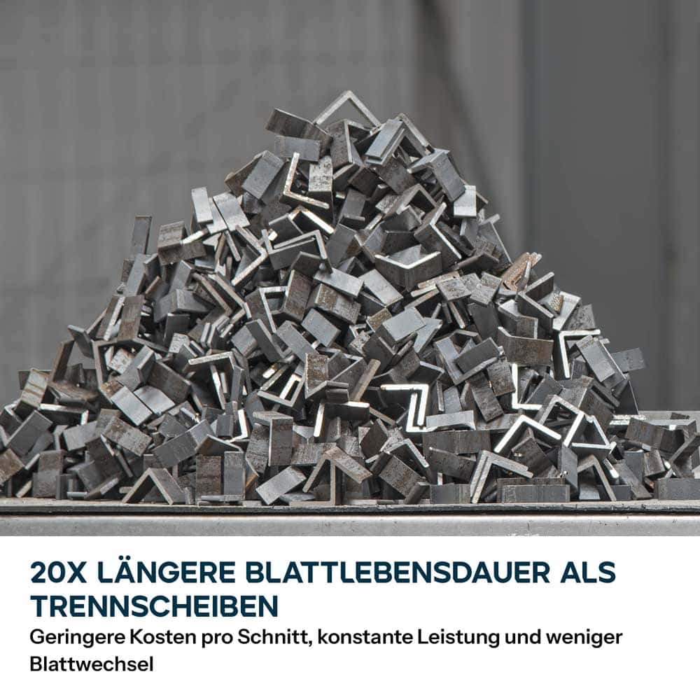 355mm Metalltrennsäge mit TCT-Sägeblatt für Baustahl | S355CPSL