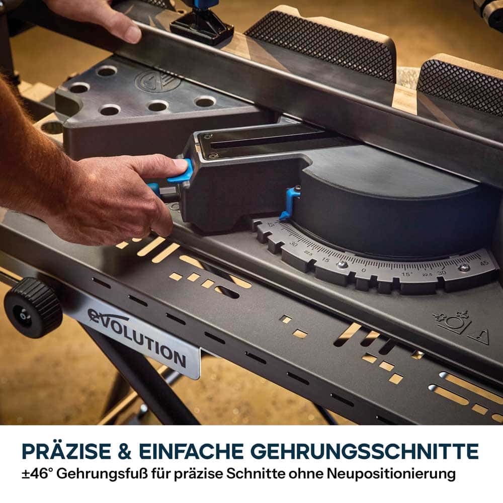 Evolution S355MCS-G2 Zweite Generation 355mm Metalltrennsäge, Kapp- und Gehrungssäge, schwere Ausführung für Metallschneiden