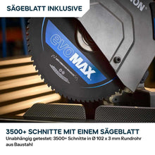 Evolution S355MCS-G2 Zweite Generation 355mm Metalltrennsäge, Kapp- und Gehrungssäge, schwere Ausführung für Metallschneiden
