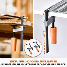 Evolution ST2800-G2 Universal 2.8m Kreissägebahn, Sägeschienen (2x 1400mm) mit selbstausrichtenden Verbindern