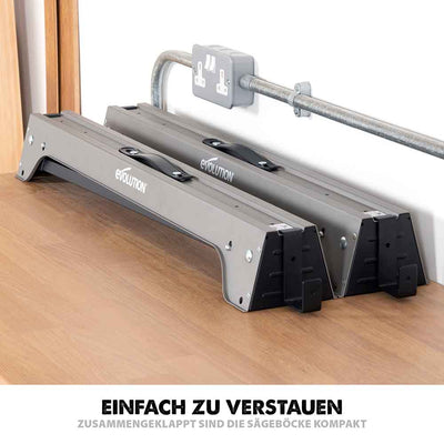 Evolution Metall-Sägebock im Doppelpack