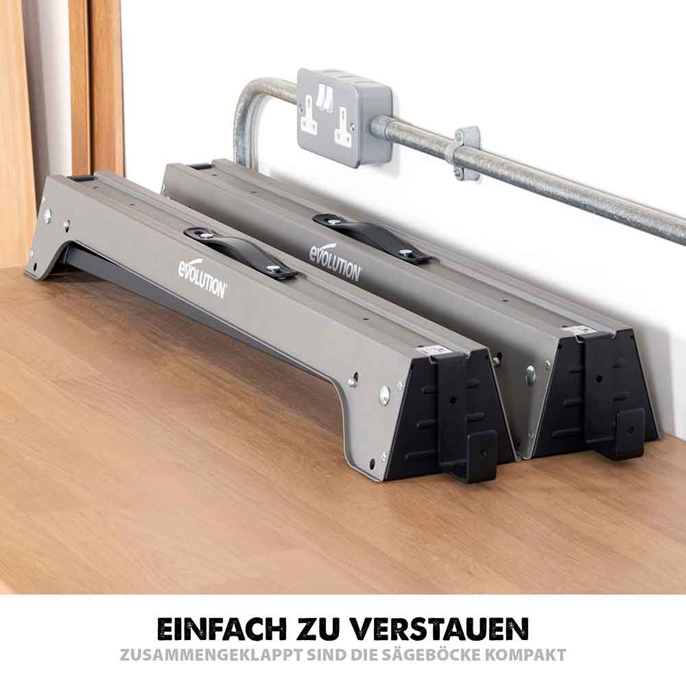 Evolution Metall-Sägebock im Doppelpack