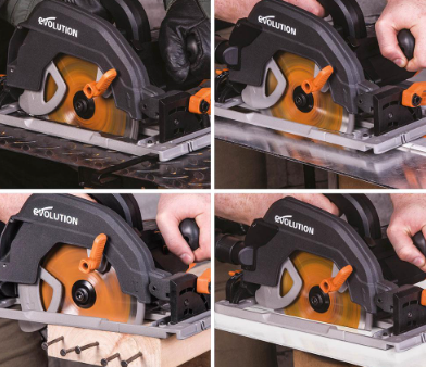 R185CCSX+ und ST1400 Sägeführungsschiene