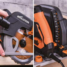 R185CCSX+ und ST1400 Sägeführungsschiene