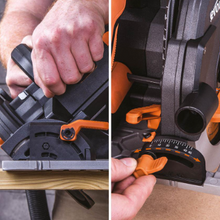 R185CCSX+ und ST1400 Sägeführungsschiene