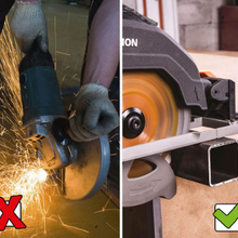 R185CCSX+ und ST1400 Sägeführungsschiene