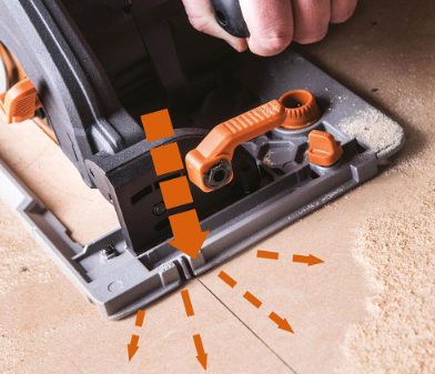 R185CCSX+ und ST1400 Sägeführungsschiene