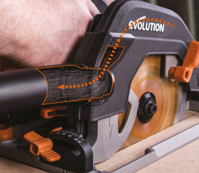 R185CCSX+ und ST1400 Sägeführungsschiene