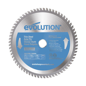 Evolution 185mm dünnstahlschneidendes 68-Zahn-TCT-Kreissägeblatt