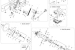 Evolution R255SMS-DB+ Zug-Kappsäge Ersatzteile (Kopf)