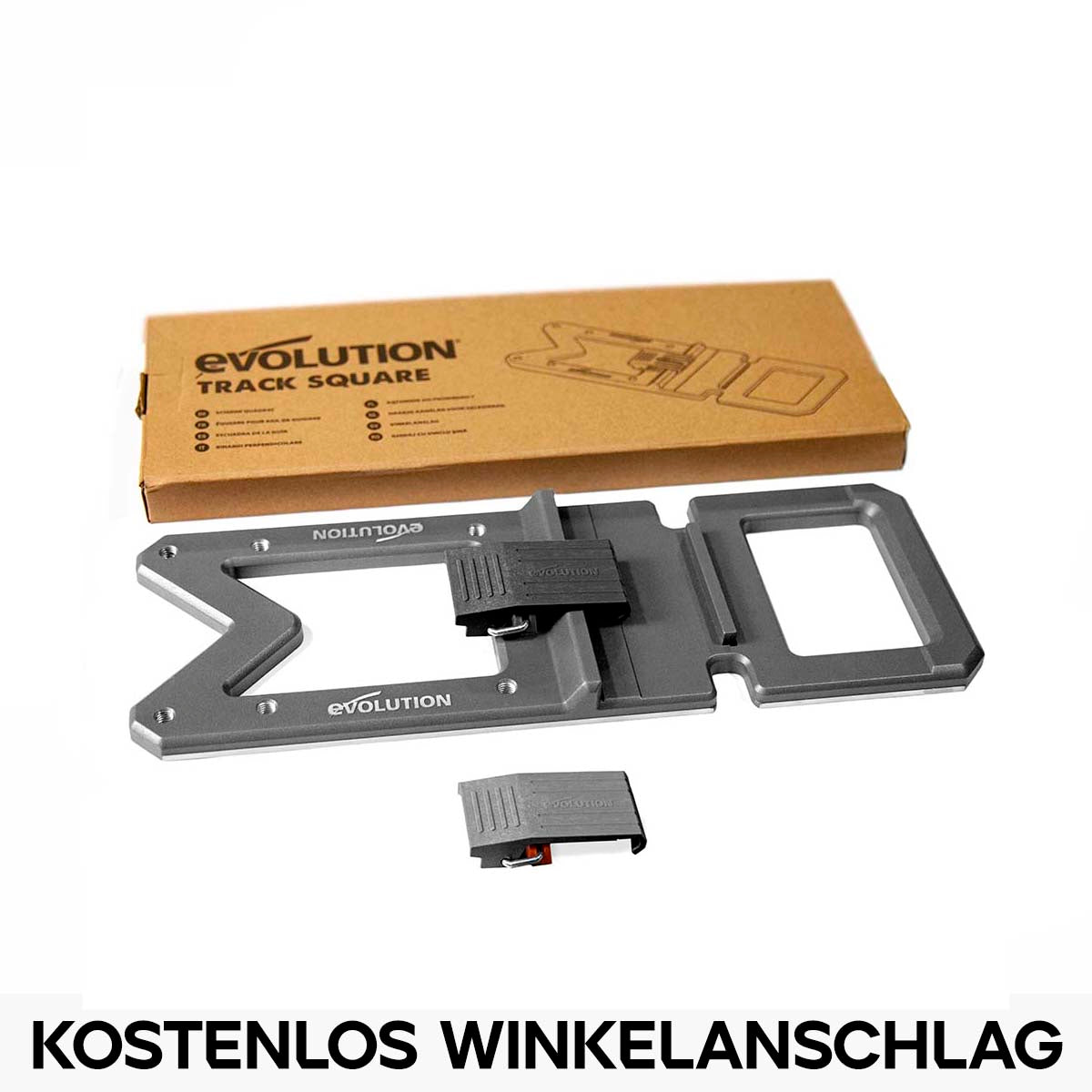 Evolution R185CCSX 185mm Handkreissäge mit 3-teiliger 1020mm Mini-Schiene und TCT-Multi-Material-Sägeblatt