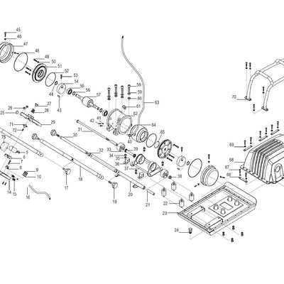 Evolution H320-E Elektrische Rüttelplatte Ersatzteile
