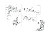 Evolution S355CPS Chop Saw Ersatzteile (Kopf Abschnitt)