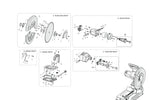 Evolution R355CPS Chop Saw Ersatzteile (Kopf Abschnitt)