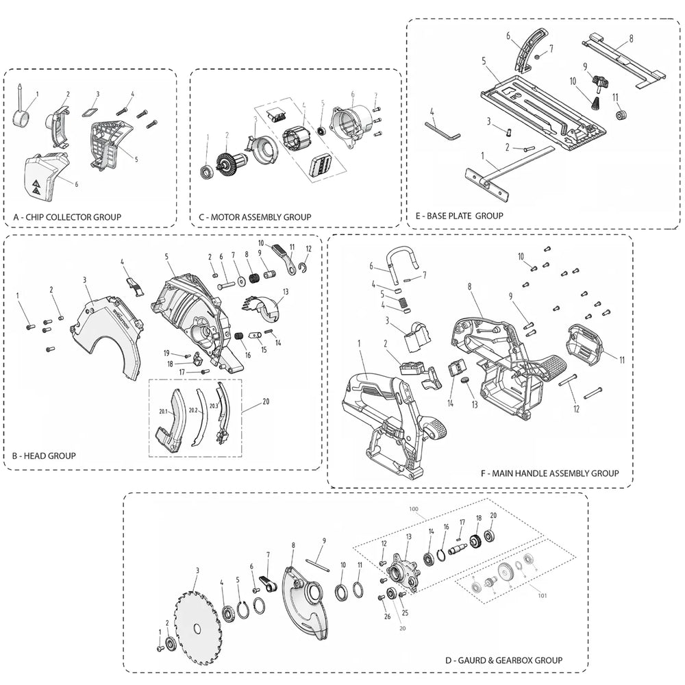 S165CCS-Li Ersatzteile