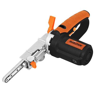 Evolution 400W Elektrische Bandschleifmaschine Power Feile 230V mit 3 Schleifbändern