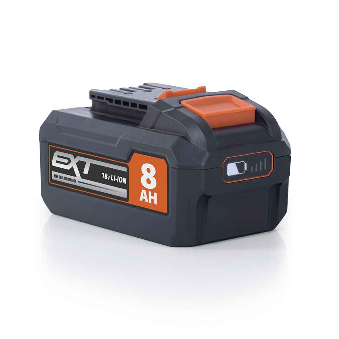 Evolution Cordless R18BAT Li8 8Ah-Li-Ion-Akku 18V EXT