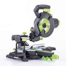 Evolution F210SMS 210mm Schiebe-Kapp- und Gehrungssäge mit TCT-Multi-Material-Sägeblatt