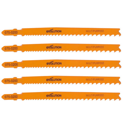 Evolution RAGE7-S Stichsägeblätter (5 Stück)