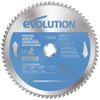 Evolution 255mm dünnstahlschneidendes 70-Zahn-TCT-Gehrungssägeblatt